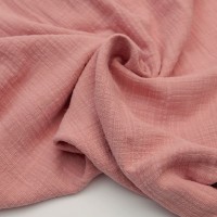 Муслин "Flax-2 слоя" пыльный розовый, арт.29-03
