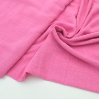 Муслин "Flax- 1 слой" фуксия, остаток 4,90 м
